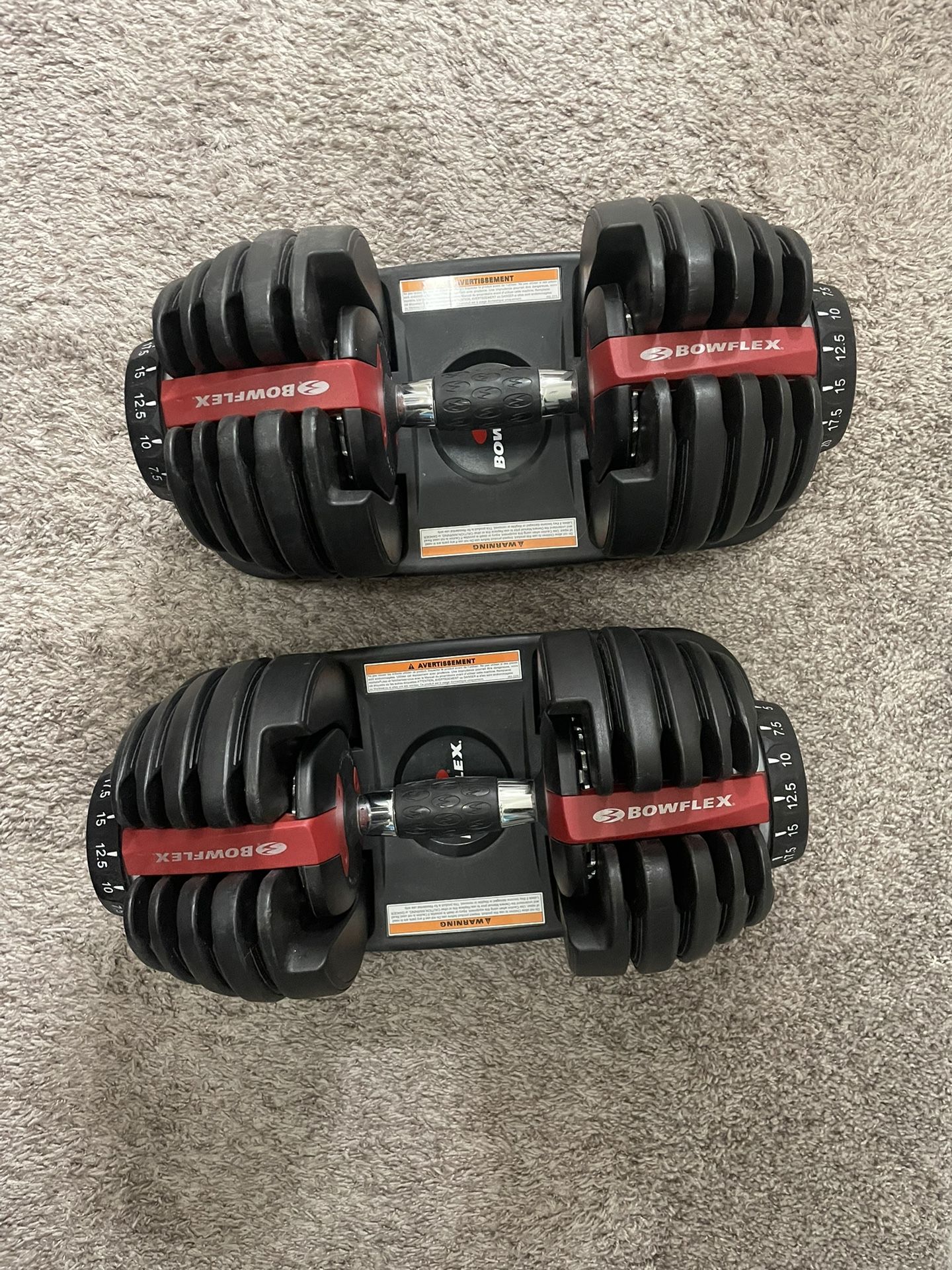 Bowflex SelectTech Dumbbells