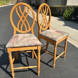Nice Wooden Bar Chairs