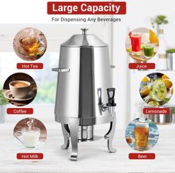 Hot and cold beverage dispenser