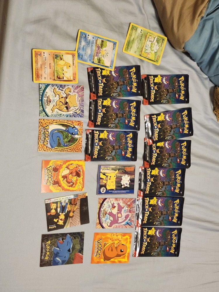 90s Pokemon Cards Original And Packs