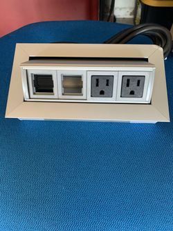 Table mounted power box