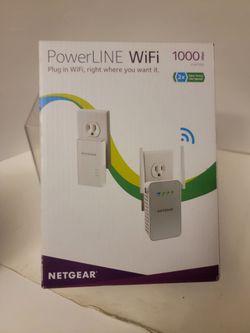 Net gear Power Line 1000 mps WI FI