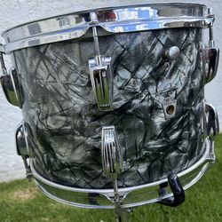 Ludwig WFL Drums 13x9 Tom 1940’s Black Diamond Pearl
