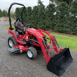 2023 Mahindra EMax20S - 20HP- Loader, Mower- NEW - 5 Original Hours