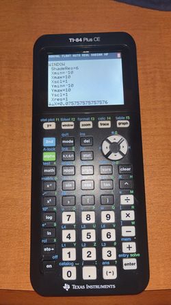 Texas Instruments TI-84 Plus CE Graphing Calculator