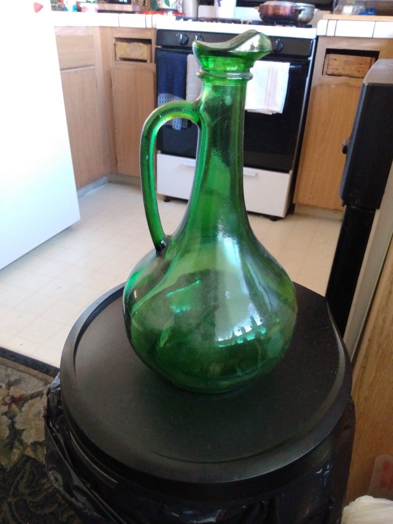 Vintage Wine Glass Bottle 🍾