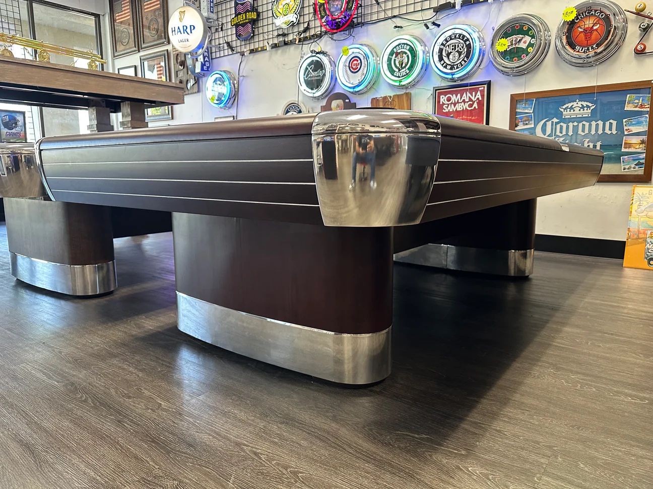 Fully Restored 9ft Brunswick Anniversary Pool Table