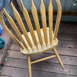 Wooden Chair Need Some Love Sturdy Vintage