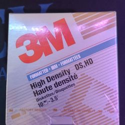 3M High Density Floppy Diskettes