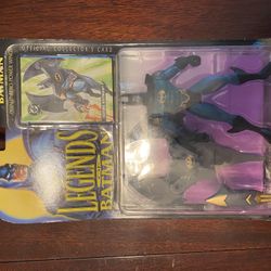 Batman Legends Colletible & Batman Knightfall Novel
