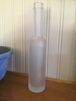 White Frosted Bottle