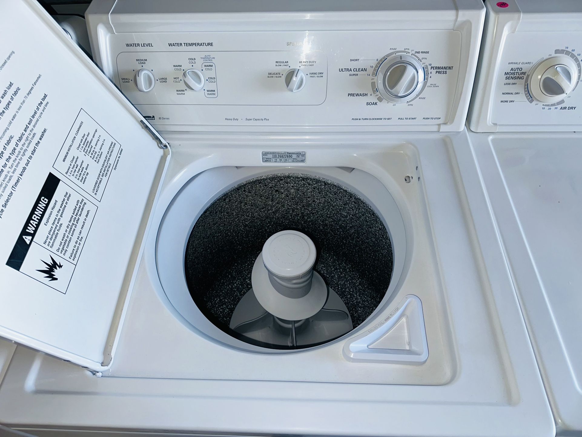 Super washer Kenmore