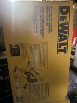 Dewalt sliding Miter Saw