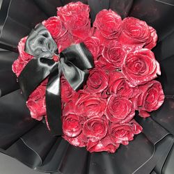 25 Ct Real Rose Bouquet 