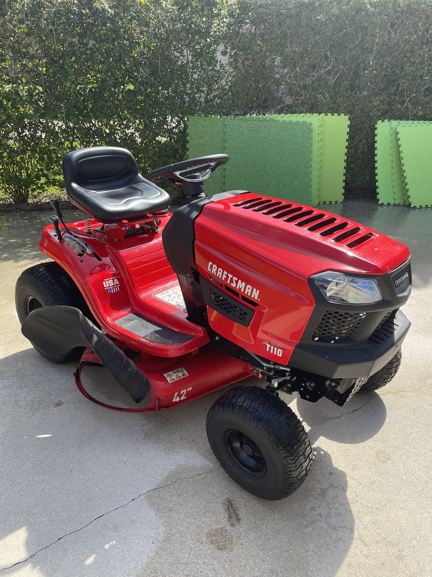2022 Craftsman T110 Riding Lawn Mower for Sale in Pompano Beach, FL