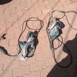 two Makita skill saws working condition 80