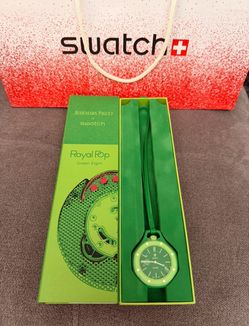 Swatch × Audemars Piguet AP Bioceramic Royal Pop Green Eight