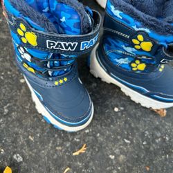 Paw Patrol Boots Size 6 