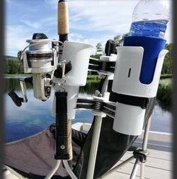 ROBOCUP Best Cup Holder for Drinks, Fishing Rod/Pole, Boat, Beach Chair/Golf  Cart/Wheelchair/Walker/ for Sale in Baldwin, NY - OfferUp