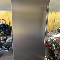 Frigidaire freezer standup one door stainless steel