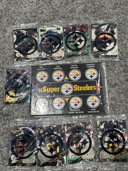 Pittsburgh Steelers 95-96 Super Bowl Giant Eagle Complete Set Of 9 Coins Sealed