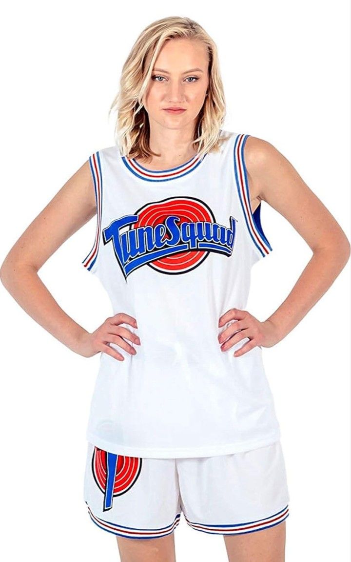 Space Jam Tune Squad Jersey + Shorts Set – Lola Bunny #10 Costume Cosplay Size Small