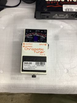 Boss Chromatic Tuner TU-2