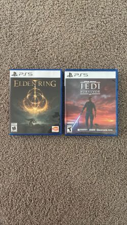 PS5 Games (Elden Ring & Jedi Survivor)