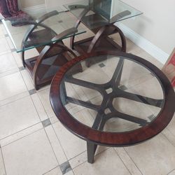 Coffee Table And Two End Tables