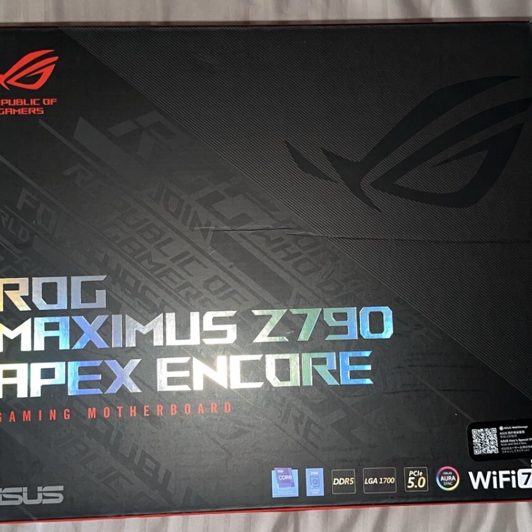 ASUS ROG MAXIMUS Z790 APEX ENCORE LGA 1700 ATX Intel Core w/ Warranty