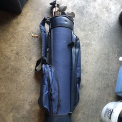 Golf Clubs & Bag