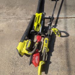 Milwaukee Ryobi lot for parts repair