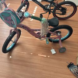 16” Girls Lol Bike, Helmet And Gear. 