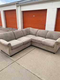 FREE DELIVERY!! Tan sectional
