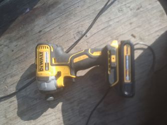 DeWalt 20 volt Max brushless impact with the 20 volt battery