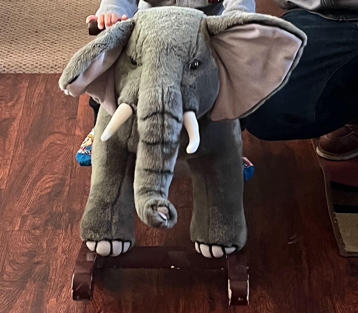Toddler Rocking Elephant 