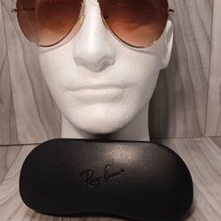 Ray-Ban RB3025 Aviator Gradient Men's Sunglasses With Case