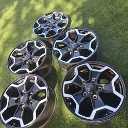 5 2024 RUBICON JEEP WHEELS 17"