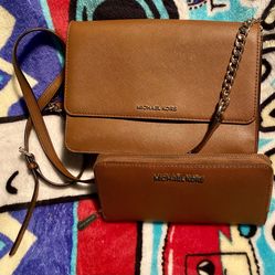 Michael Kors purse and wallet 
