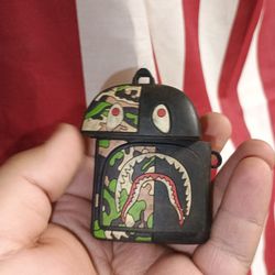 Shark Head Travel Case Fits Airpods