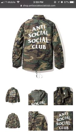 Anti social social club defender jacket for Sale in Tacoma, WA 