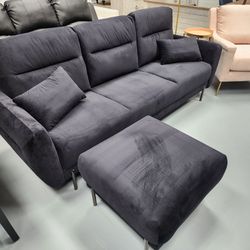 Black Sofa Sectional 