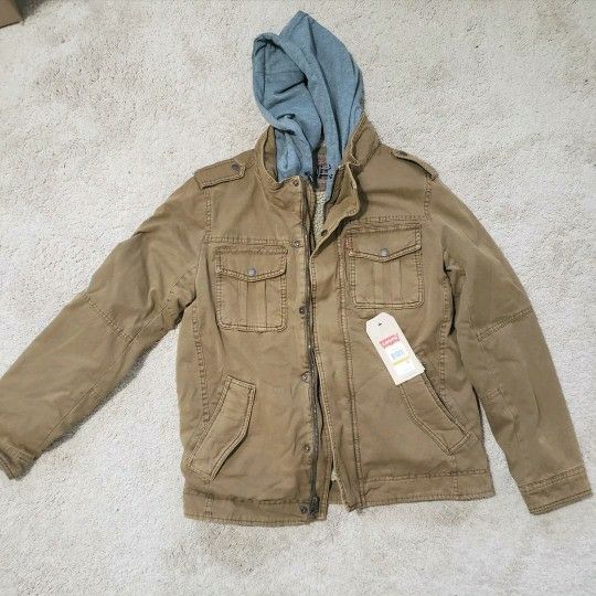 Levis Fleece Lined Trucker Jacket