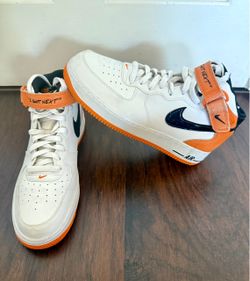 Shoes for men’s -Nike Air Force 1 Mid "I Got Next" Mens white orange Sneakers