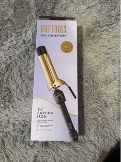 Hot tools curling iron