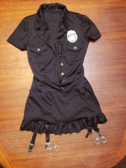 Sexy Police Women Cop Costume For Holloween 