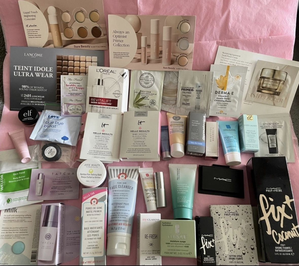 Huge Skincare and Makeup Prep Bundle