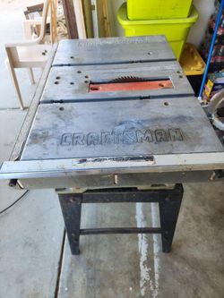 Craftsman Table Saw