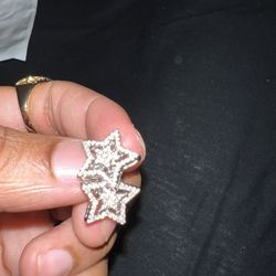 Diamond Star Earrings