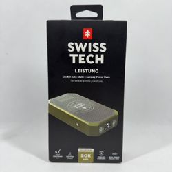 New Swiss Tech Leistung Multi-Charging Power Bank 31655